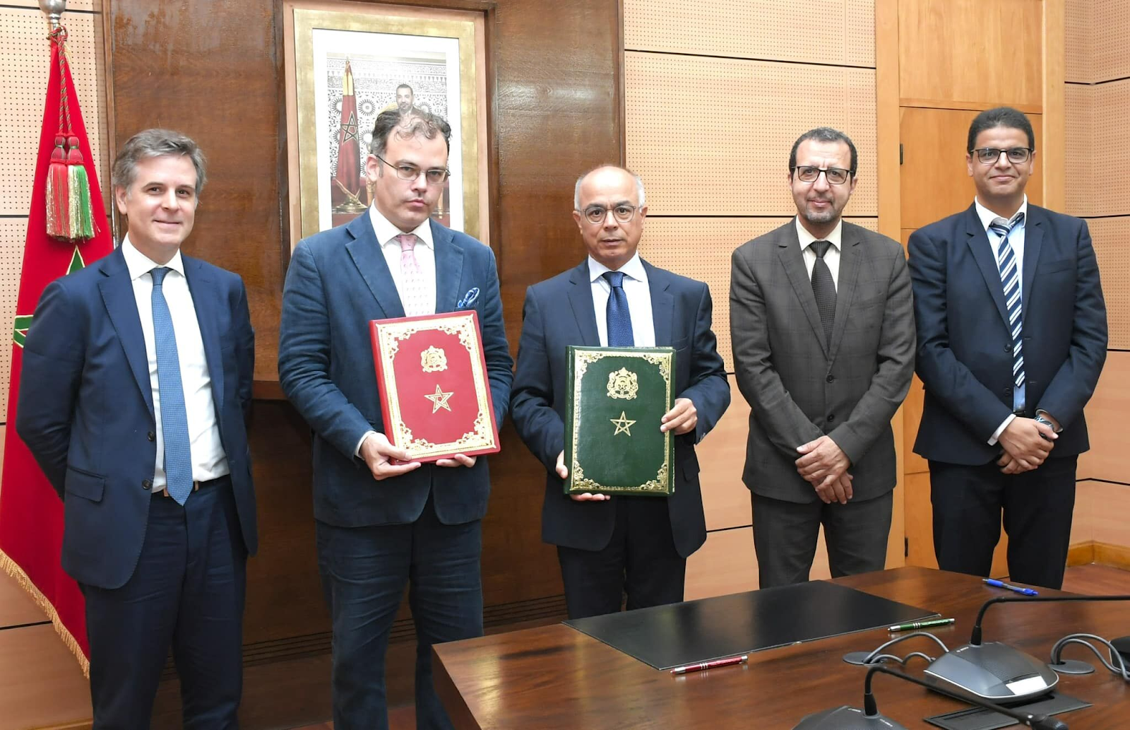 Kimball and partners in Morocco